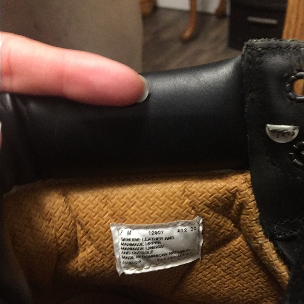 Size 7 Timberland boots